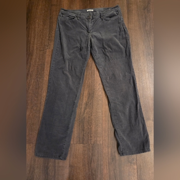 Eileen Fisher Pants - Eileen Fisher Women's Gray Corduroy Pants